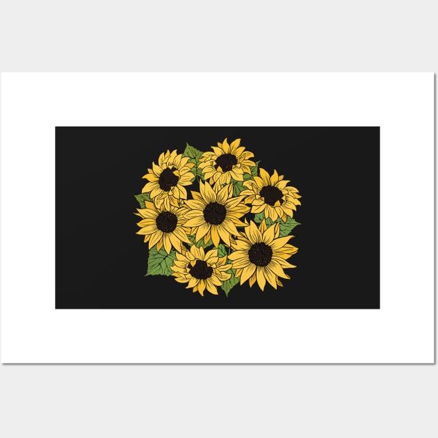 The Sunflower is the National flower of Ukraine Wall Art by marina63